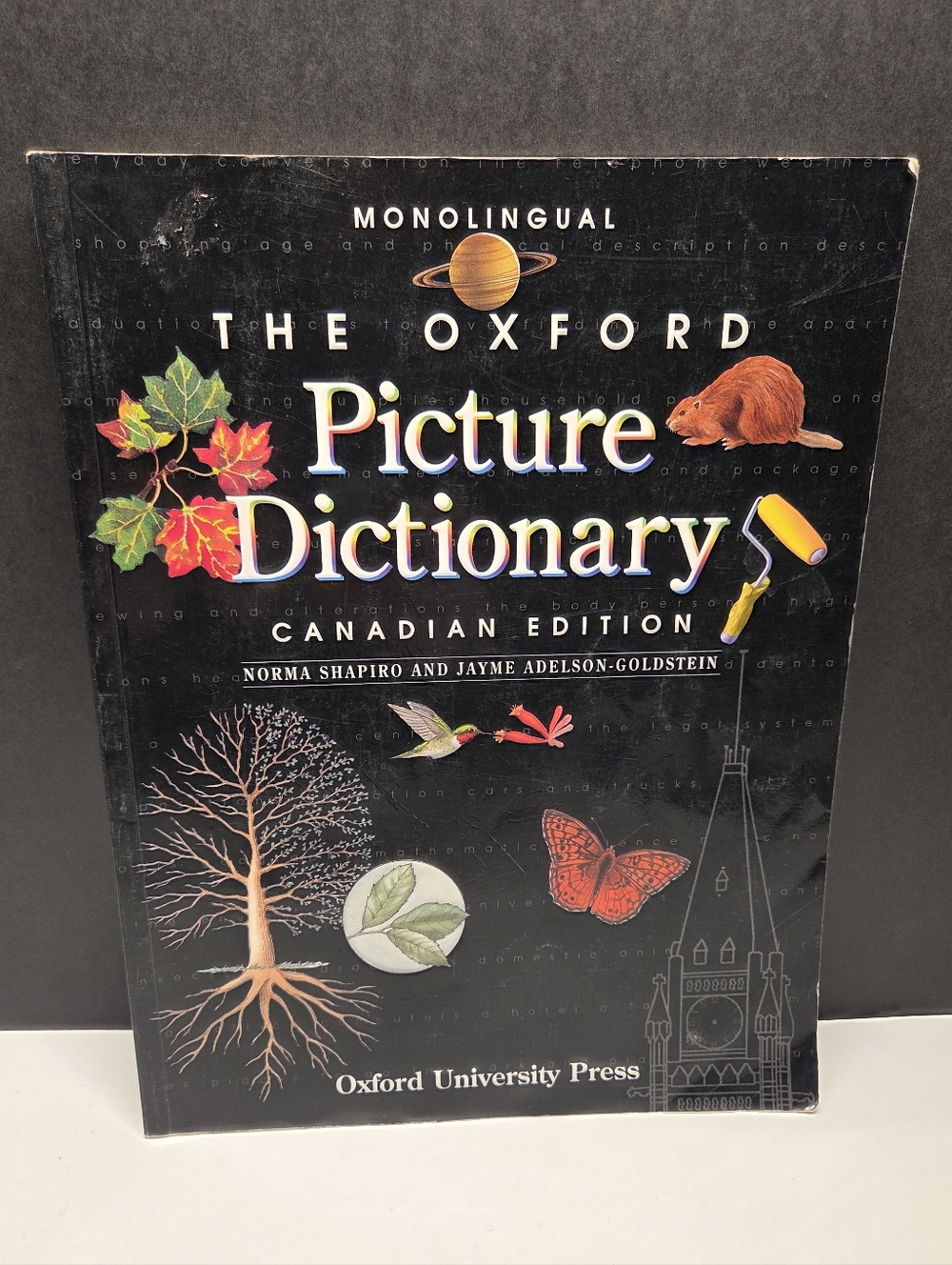 The Oxford Picture Dictionary: Monolingual - By Norma Shapiro 1999 ESL